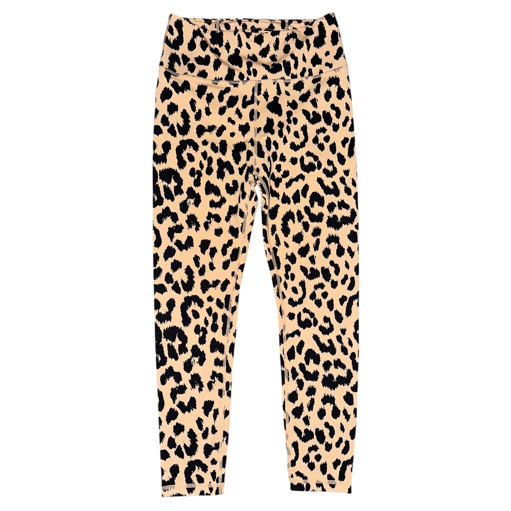 ND1 All Fenix Leopard Print High Waist Yoga Pants Leggings Medium